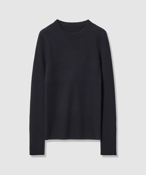 LOULOU WILLOUGHBY フリル長袖トップス サイズ2最終値下げ LOULOU WILLOUGHBY】フリルスリットプルオーバー（ニット/セーター