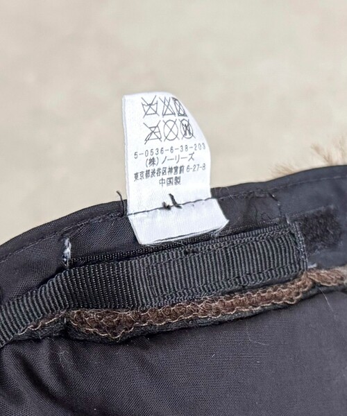 fredy emue（フレディエミュ）の「ファーツイードフライトキャップ（キャップ・レディース・ブラック/ブラウン・FREE）」の14枚目の写真