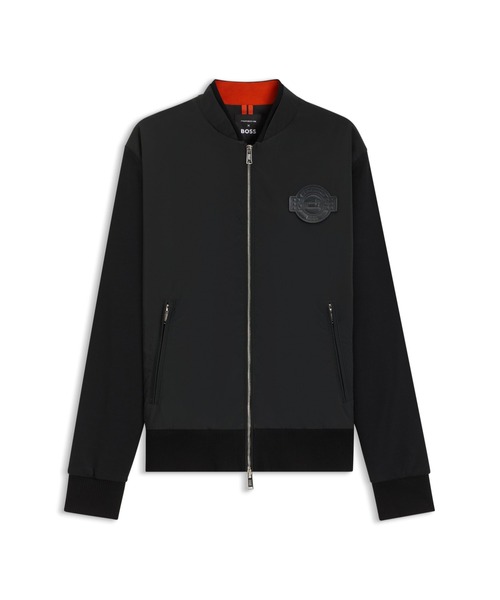セール】Porsche x BOSS ジャケット コットンブレンド ジャージー