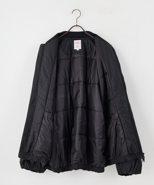 DANTON/ダントン] ワンポイントロゴ ナイロンボンバージャケット