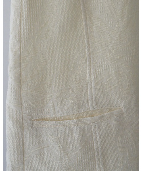 anuke（アンヌーク）の「Jacquard Square Tunic（タンクトップ・レディース・アイボリー/ネイビー・FREE）」の15枚目の写真