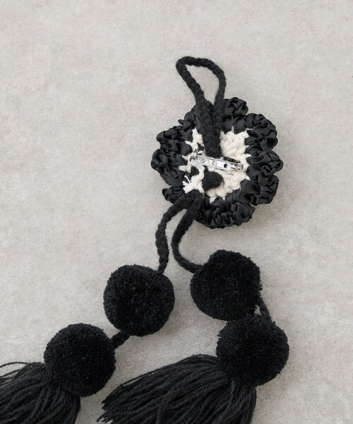 BEARDSLEY（ビアズリー）の「《FRIPIER》チャーム付きクレイジートート（トートバッグ・レディース・キャメル/ブラック・FREE）」の21枚目の写真