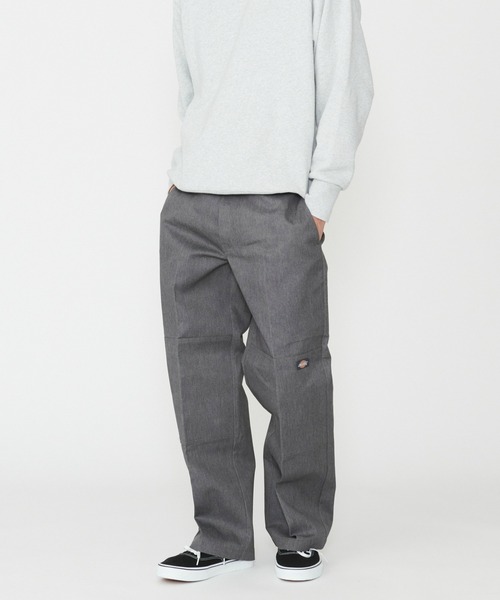Dickies(ディッキーズ)の「Dickies/ディッキーズ ダブルニー ワークパンツ ルーズフィット "85283" レングス30インチ(その他パンツ・メンズ・ブラック/オリーブ/カーキ/ブルーグリーン/ダークグリーン/ネイビー/ホワイト/レッド/ダークブラウン/チャコールグレー/ヘザーチャコール・28/30/32/34/36)」の4枚目の写真