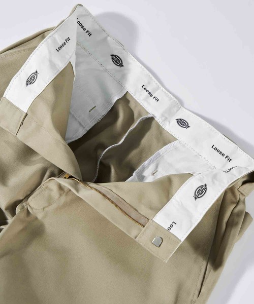 Dickies（ディッキーズ）の「Dickies/ディッキーズ　ダブルニー ワークパンツ ルーズフィット "85283"　レングス30インチ（その他パンツ・メンズ・ブラック/オリーブ/カーキ/ブルーグリーン/ダークグリーン/ネイビー/ホワイト/レッド/ダークブラウン/チャコールグレー・28/30/32/34/36）」の7枚目の写真