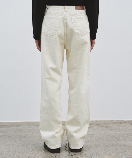 NICK&NICOLE(ニックアンドニコール)の「PREMIUM COLORFUL COTTON PANTS_CREAM(その他パンツ・レディース・その他・LARGE/MEDIUM/SMALL)」の3枚目の写真