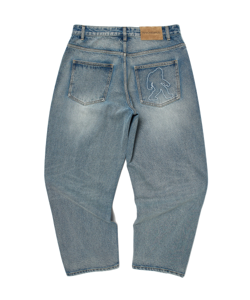 WKNDRS(ウィーキャンドース)の「VINTAGE BAGGY DENIM (DENIM)(デニムパンツ・レディース・その他・SMALL/MEDIUM/LARGE/X-LARGE)」の1枚目の写真