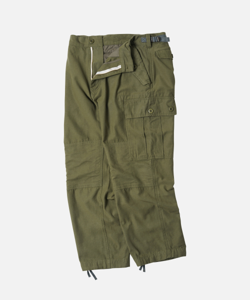 FRIZMWORKS(フリズムワークス)の「BACKSATIN M65 FIELD PANTS _ OLIVE(その他パンツ・メンズ・その他・MEDIUM/LARGE/X-LARGE/SMALL)」の2枚目の写真