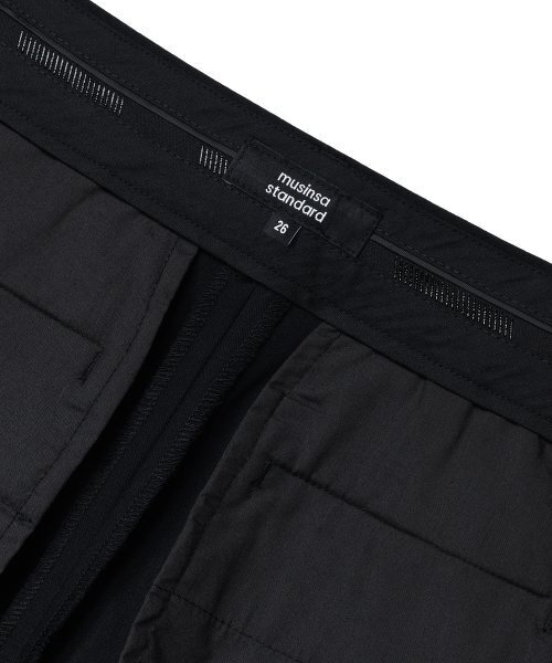 MUSINSA STANDARD WOMAN（ムシンサスタンダードウーマン）の「レディースリアルワイドベルトスラックス[ブラック]（スラックス・レディース・その他・34/32/30/29/31/24/25/26/27/28）」の7枚目の写真