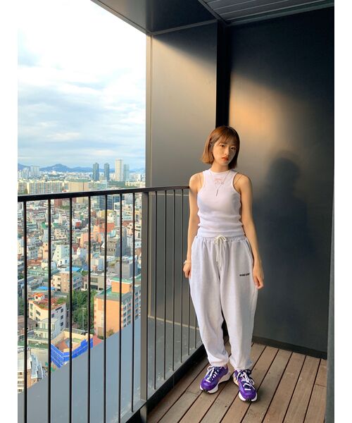 MUSINSA STANDARD WOMAN（ムシンサスタンダードウーマン）の「レディーススウェットパンツ[ミディアムグレー]（スウェットパンツ・レディース・その他・SMALL/MEDIUM/LARGE/X-SMALL）」の15枚目の写真