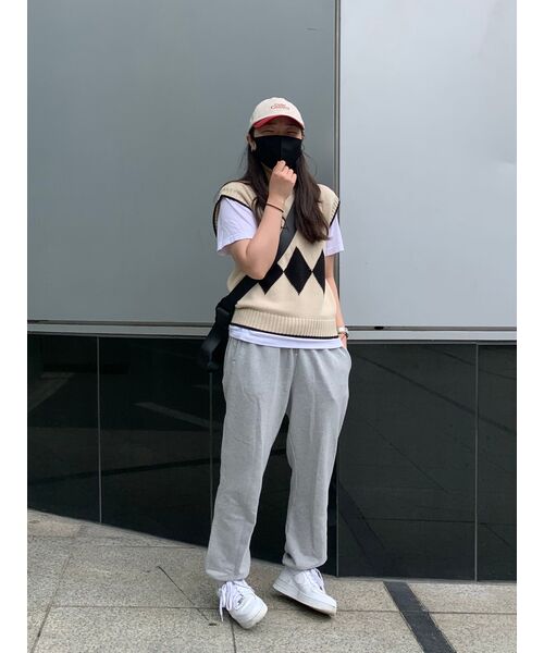 MUSINSA STANDARD WOMAN（ムシンサスタンダードウーマン）の「レディーススウェットパンツ[ミディアムグレー]（スウェットパンツ・レディース・その他・SMALL/MEDIUM/LARGE/X-SMALL）」の18枚目の写真