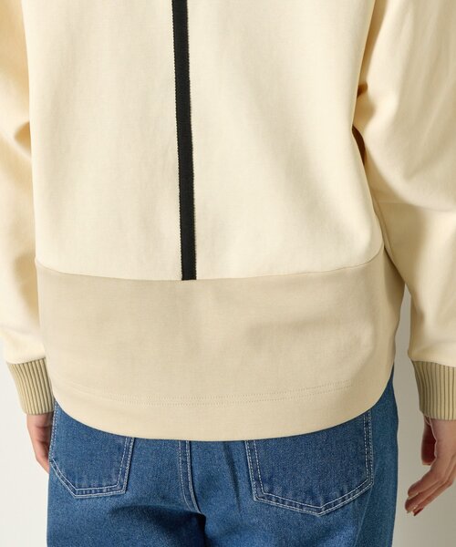 Jena espace merveilleux（ジェナ　エスパスメルヴェイユ）の「配色ドルマンダンボールカットソー（Tシャツ/カットソー・レディース・アイボリー/グレー/チャコールグレー・FREE）」の18枚目の写真