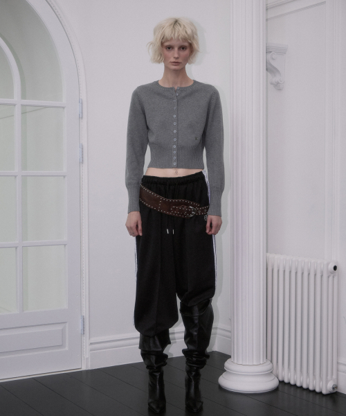 ROSEFRANTZ（ロゼフランツ）の「Classic Knit Cardigan [Gray]（カーディガン/ボレロ・レディース・アッシュグレー・OS）」の2枚目の写真