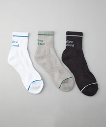 coen | ラインロゴソックス【３足セット】(ソックス/靴下)