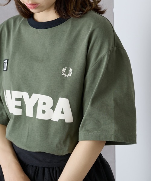 FRED PERRY(フレッドペリー)の「【FRED PERRY】MEYBA RINGER T-SHIRT サッカー Tシャツ SM2163(Tシャツ/カットソー・メンズ・カーキ・M/L/XL/S)」の5枚目の写真
