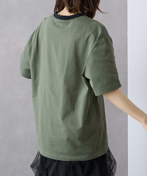 FRED PERRY(フレッドペリー)の「【FRED PERRY】MEYBA RINGER T-SHIRT サッカー Tシャツ SM2163(Tシャツ/カットソー・メンズ・カーキ・M/L/XL/S)」の10枚目の写真