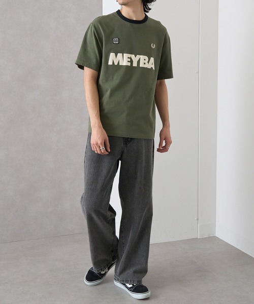 FRED PERRY(フレッドペリー)の「【FRED PERRY】MEYBA RINGER T-SHIRT サッカー Tシャツ SM2163(Tシャツ/カットソー・メンズ・カーキ・M/L/XL/S)」の14枚目の写真
