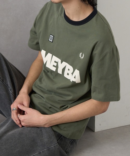 FRED PERRY(フレッドペリー)の「【FRED PERRY】MEYBA RINGER T-SHIRT サッカー Tシャツ SM2163(Tシャツ/カットソー・メンズ・カーキ・M/L/XL/S)」の19枚目の写真