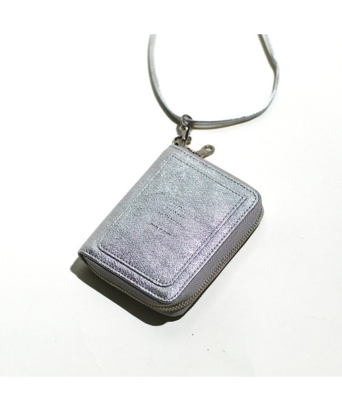 yorozu(ヨロズ)の「yorozu TSV ROUND WALLET ARCHIVE EDITION (274YZ034)(財布・レディース・シルバー系その他・FREE)」の2枚目の写真