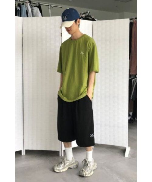 MUCENT(ムセント)の「男女共用バミューダスウェットパンツ7部パンツショートパンツ(ブラック、グレー)(その他パンツ・レディース・ブラック/グレー・FREE)」の16枚目の写真