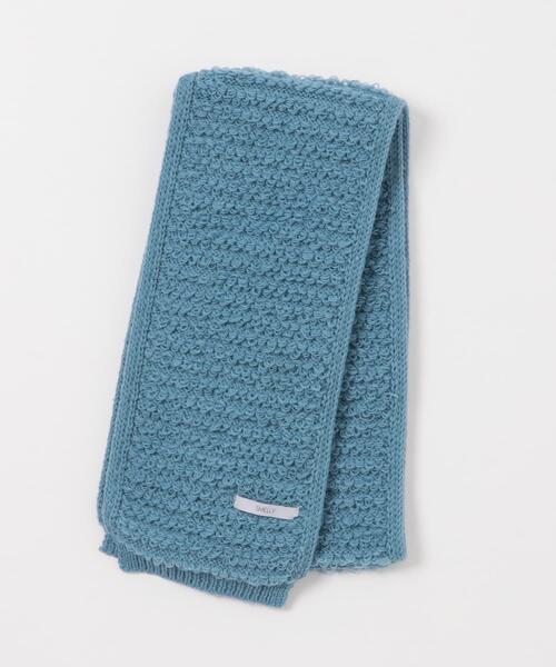 SMELLY（スメリー）の「コンパクトニットマフラー（マフラー・レディース・ベージュ/ブラウン/ブルー・-）」の11枚目の写真