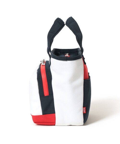 BEAMS GOLF（ビームスゴルフ）の「トリコロール カートバッグ（保温・保冷）（トートバッグ・メンズ・ホワイト・ONE SIZE）」の3枚目の写真