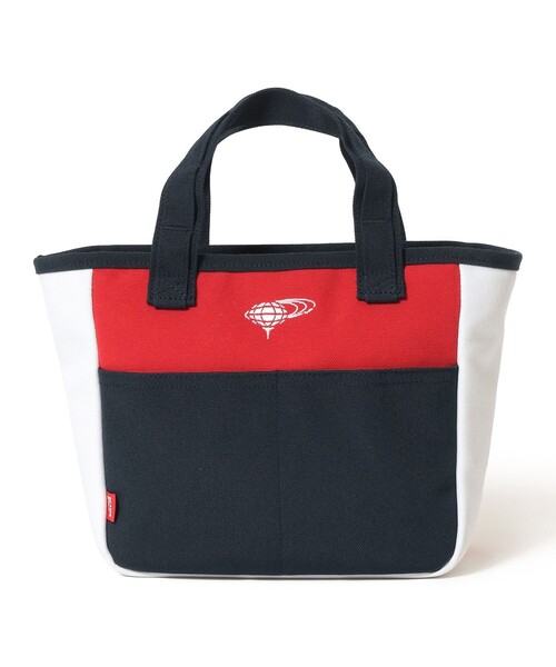 BEAMS GOLF（ビームスゴルフ）の「トリコロール カートバッグ（保温・保冷）（トートバッグ・メンズ・ホワイト・ONE SIZE）」の4枚目の写真