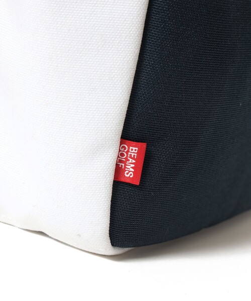 BEAMS GOLF（ビームスゴルフ）の「トリコロール カートバッグ（保温・保冷）（トートバッグ・メンズ・ホワイト・ONE SIZE）」の6枚目の写真