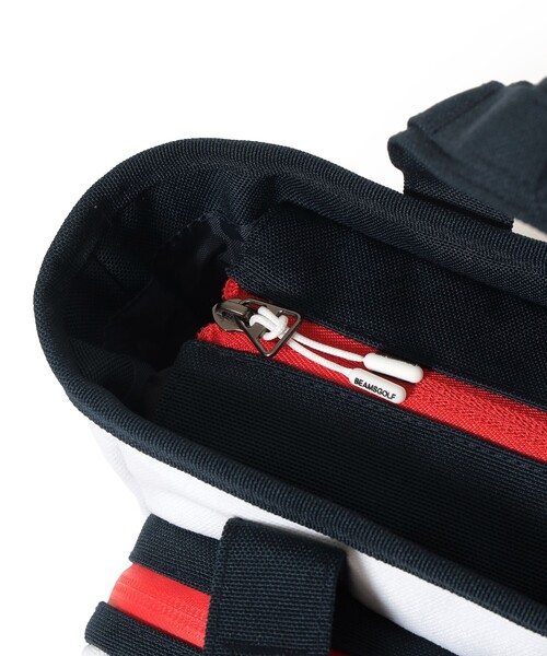 BEAMS GOLF（ビームスゴルフ）の「トリコロール カートバッグ（保温・保冷）（トートバッグ・メンズ・ホワイト・ONE SIZE）」の9枚目の写真