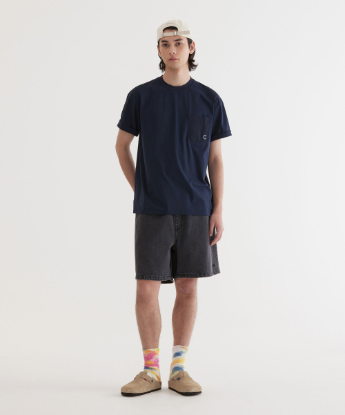 COVERNAT(カバーナット)の「ソロナナイロンポケットTシャツ Dark Navy(Tシャツ/カットソー・レディース・その他・X-SMALL/SMALL/MEDIUM/LARGE/X-LARGE/XX-LARGE)」の5枚目の写真