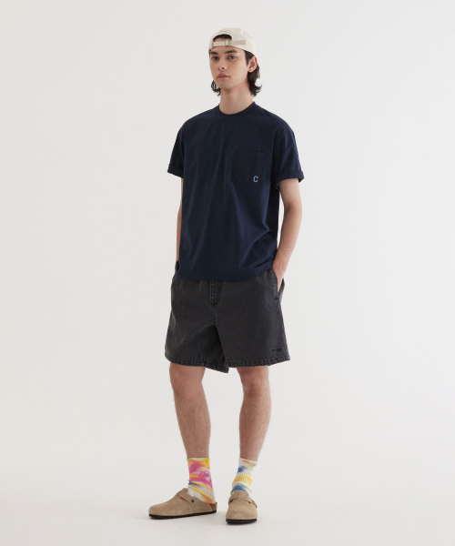 COVERNAT(カバーナット)の「ソロナナイロンポケットTシャツ Dark Navy(Tシャツ/カットソー・レディース・その他・X-SMALL/SMALL/MEDIUM/LARGE/X-LARGE/XX-LARGE)」の4枚目の写真
