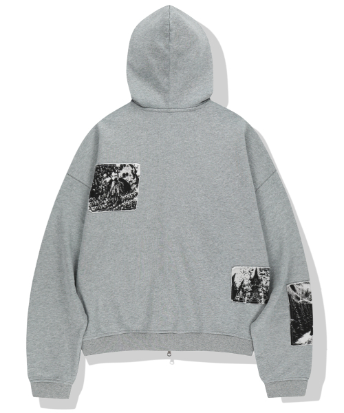 NOT4NERD（ノットフォーナード）の「Cemetery Patch Hood Zip Up