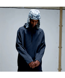 ERER（エルエル）の「リブディテール スウェットパーカー ネイビー（パーカー）」