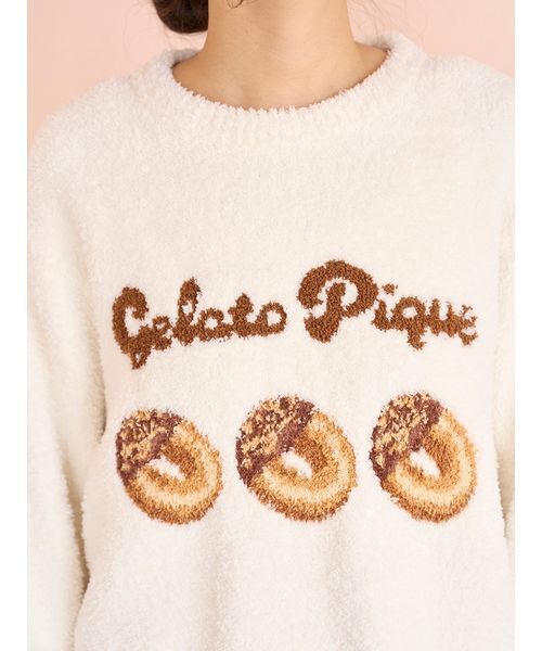 セール】ドーナツジャガードプルオーバー（ルームウェア/パジャマ
