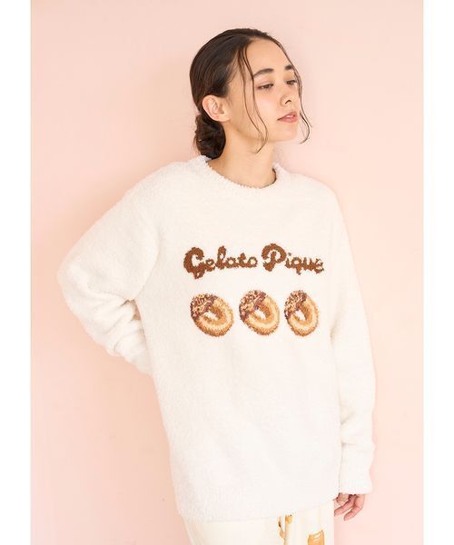 ドーナツジャガードプルオーバー（ルームウェア/パジャマ）｜gelato