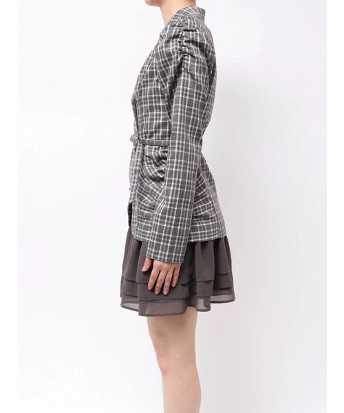 RESEXXY（リゼクシー）の「ヘムフリルテーラードミニワンピース