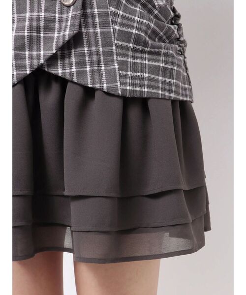 RESEXXY（リゼクシー）の「ヘムフリルテーラードミニワンピース