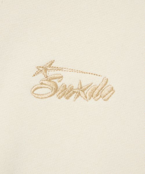 suade（スエード）の「HALF ZIP UP [IVORY]（スウェット・レディース・その他・FREE）」の4枚目の写真
