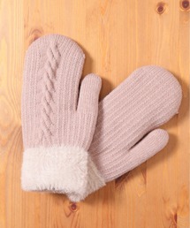 レディースの手袋（ピンク/桃色系・ミトン）ファッション通販 - ZOZOTOWN