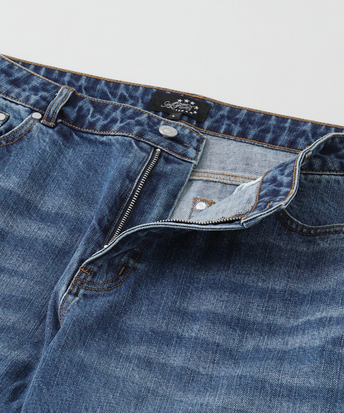 AFB(エーエフビー)の「AFB / エーエフビー STREET STRAIGHT PANTS(デニムパンツ・メンズ・ブラック/ブルー系その他・MEDIUM/LARGE)」の7枚目の写真