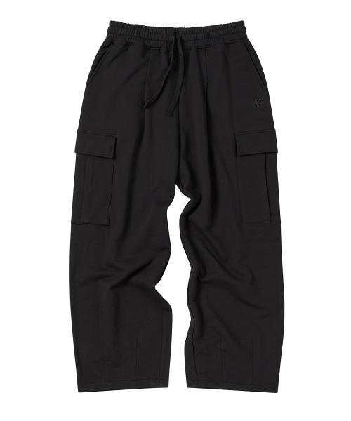 COMONINOZ（コモニノズ）の「BALLOON SWEAT PANTS [BLACK]（スウェットパンツ・メンズ・ブラック・LARGE/MEDIUM/SMALL）」の2枚目の写真