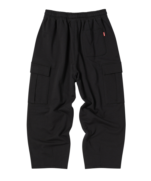 COMONINOZ（コモニノズ）の「BALLOON SWEAT PANTS [BLACK]（スウェットパンツ・メンズ・ブラック・LARGE/MEDIUM/SMALL）」の3枚目の写真