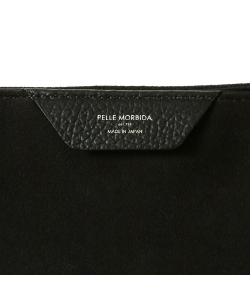 PELLE MORBIDA(ペッレモルビダ)の「Colore(コローレ) ST014AL-トートバッグ(トートバッグ・メンズ・ブラック・FREE)」の6枚目の写真