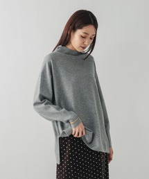 GLOBAL WORK | フワフワHugmeハイネックチュニック/581165(ニット/セーター)