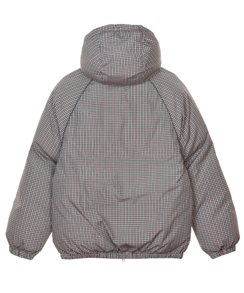 NICK&NICOLE(ニックアンドニコール)の「MINIMAL PIPING HOODED PADDING_CHECK(ダウンジャケット/コート・レディース・その他・FREE)」の5枚目の写真
