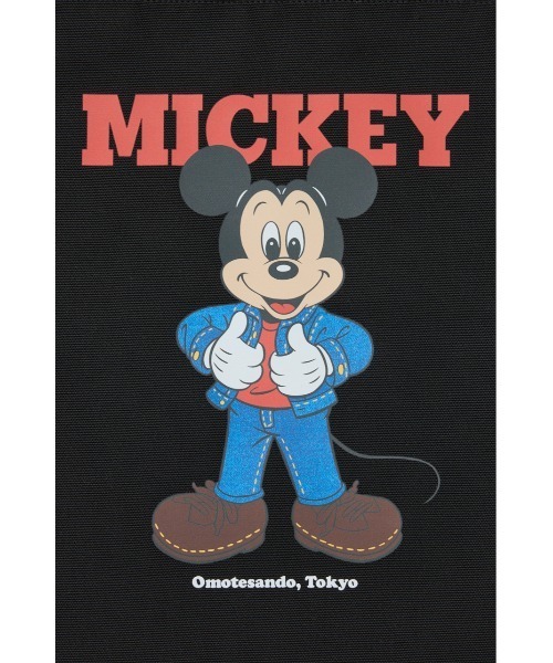Disney SERIES CREATED by MUS(ディズニーシリーズクリエイテッドバイエムユーエス)の「MD OMTSD トートバッグ / MICKEY(トートバッグ・レディース・オフホワイト/ブラック・FREE)」の5枚目の写真