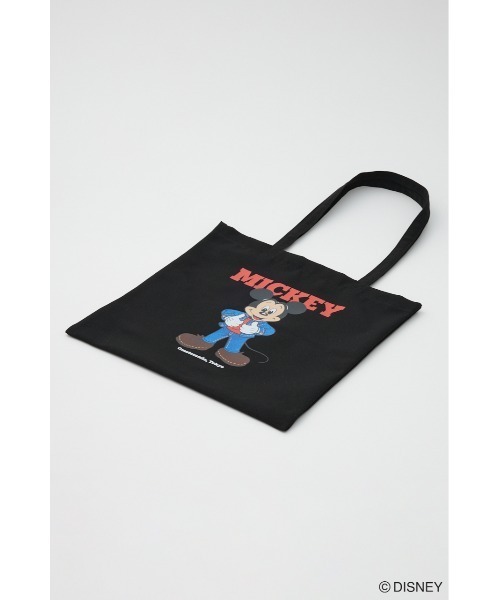 Disney SERIES CREATED by MUS(ディズニーシリーズクリエイテッドバイエムユーエス)の「MD OMTSD トートバッグ / MICKEY(トートバッグ・レディース・オフホワイト/ブラック・FREE)」の8枚目の写真