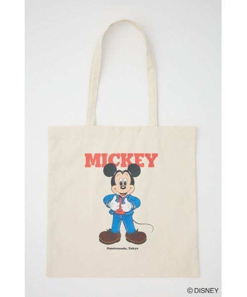 Disney SERIES CREATED by MUS(ディズニーシリーズクリエイテッドバイエムユーエス)の「MD OMTSD トートバッグ / MICKEY(トートバッグ・レディース・オフホワイト/ブラック・FREE)」の10枚目の写真