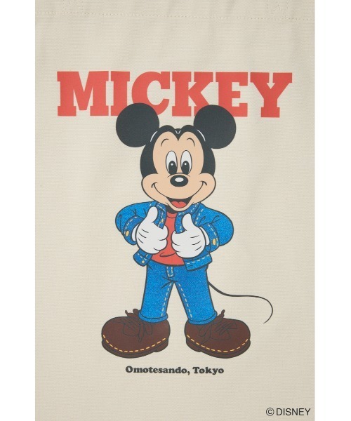 Disney SERIES CREATED by MUS(ディズニーシリーズクリエイテッドバイエムユーエス)の「MD OMTSD トートバッグ / MICKEY(トートバッグ・レディース・オフホワイト/ブラック・FREE)」の12枚目の写真