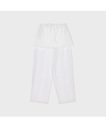 Eyelet Skirt Pants (1color)