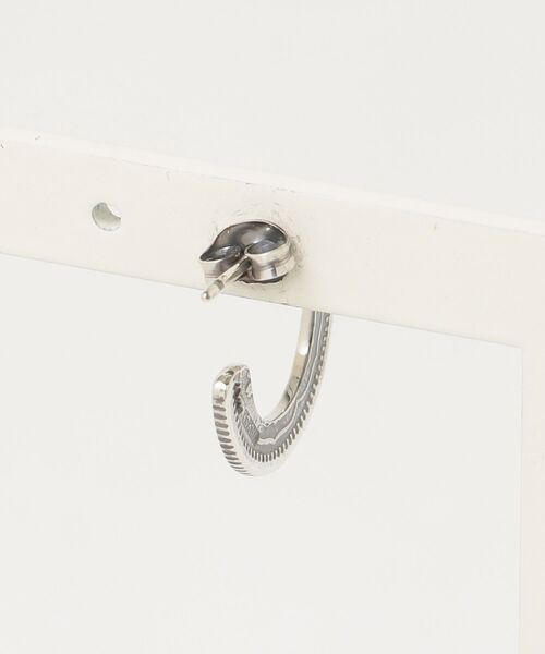 VIVIFY(ビビファイ)の「シルバー925/ピアス/50 Sen Coin Giza Edge Line Pierce(S) 古銭(ピアス(片耳用)・メンズ・シルバー・FREE)」の8枚目の写真